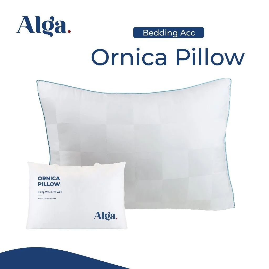 ALGA Ornica (Pillow | Bolster) Premium Microfiber  - Bantal | Guling Premium Microfiber