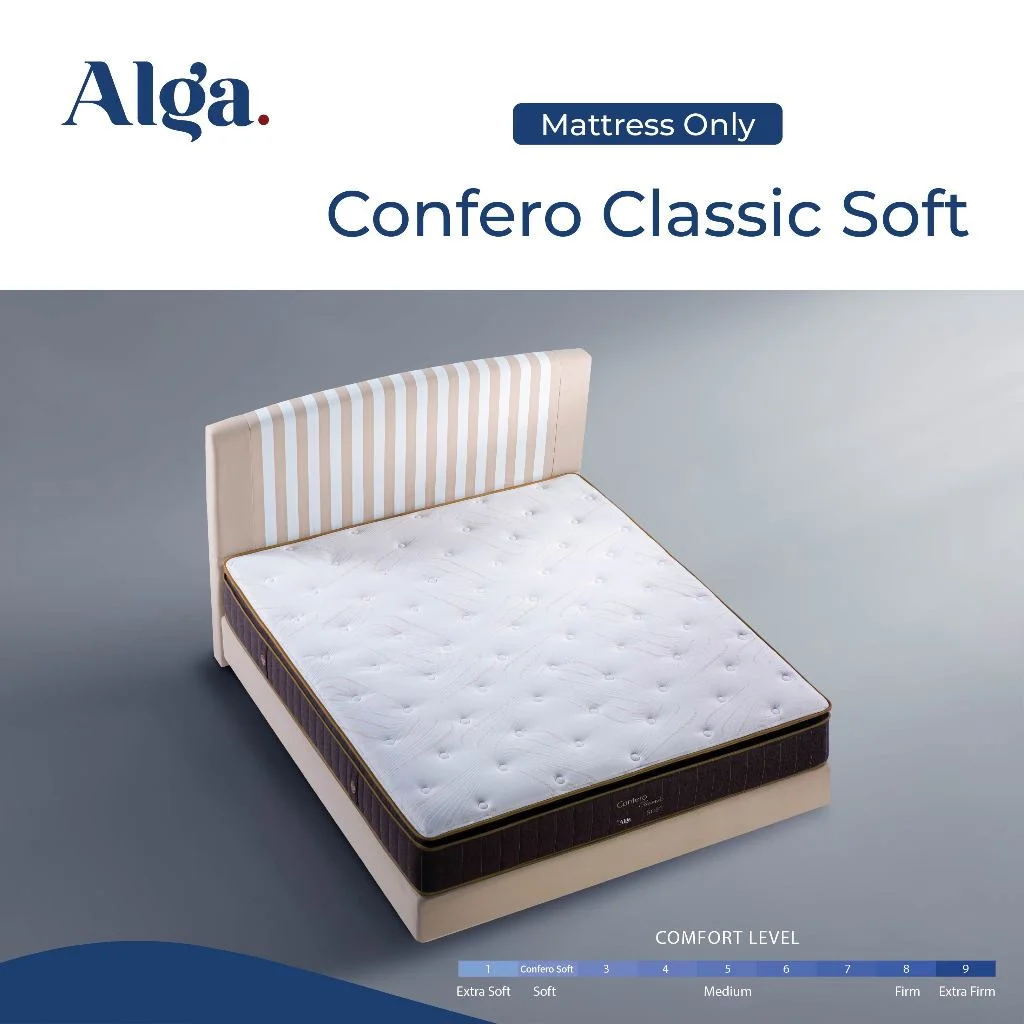 ALGA Confero Classic Soft (Mattress Only) - Kasur Premium